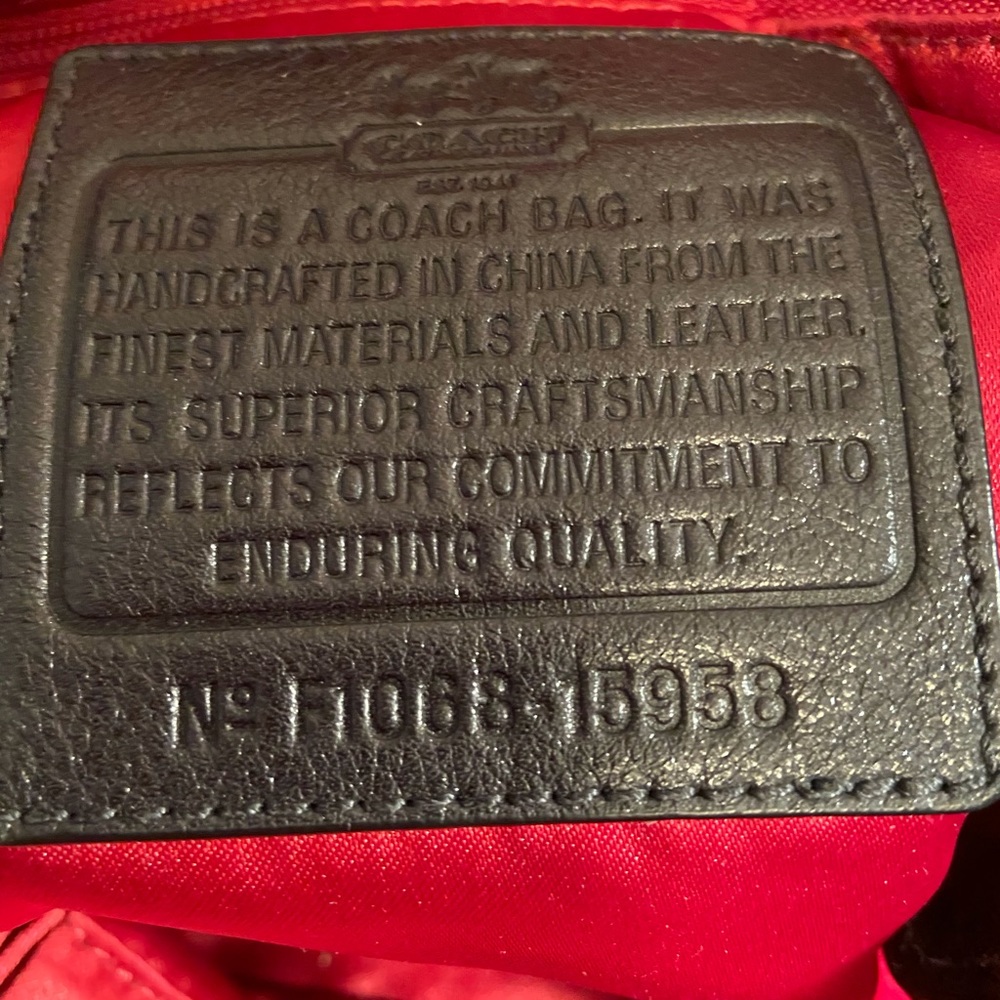 Coach Madison Leather Tote - Picture 4 of 5